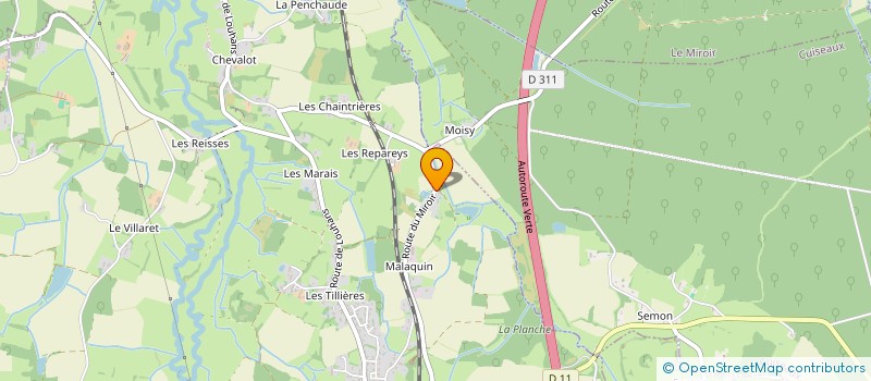 localisation de l'entreprise BATMAN  DOMMARTIN-LES-CUISEAUX