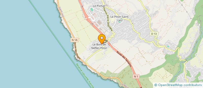 localisation de l'entreprise BATMAN ANIMATION à SAINT-LEU