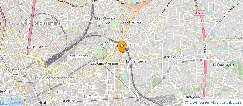 localisation de l'entreprise BATMAN BATIMENT à MARSEILLE