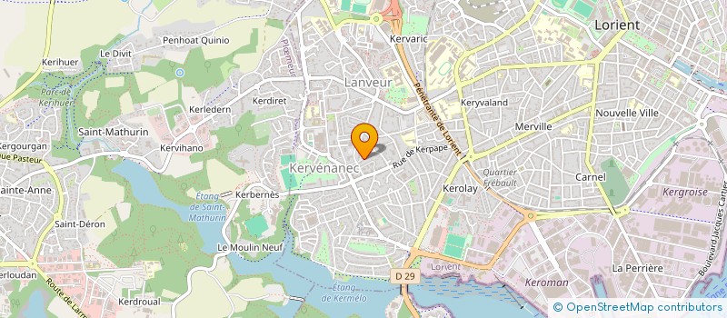 localisation de l'entreprise BATMANOIR  LORIENT