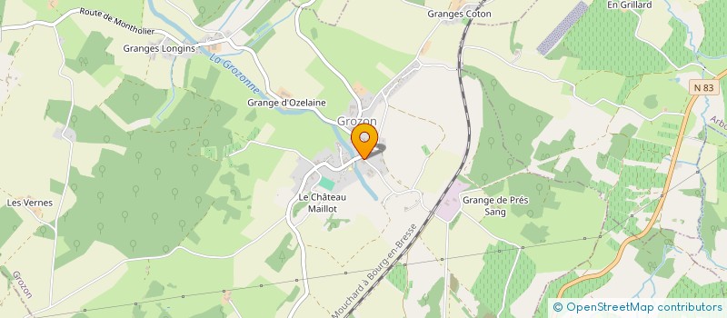 localisation de l'entreprise BATMAT  GROZON