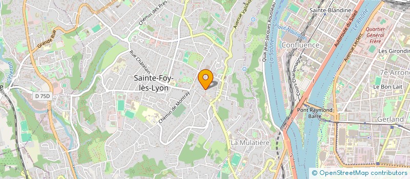 localisation de l'entreprise BATMAX UNIVERSE  SAINTE-FOY-LES-LYON