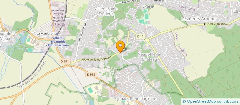 localisation de l'entreprise BATMOB à NEAUPHLE-LE-CHATEAU