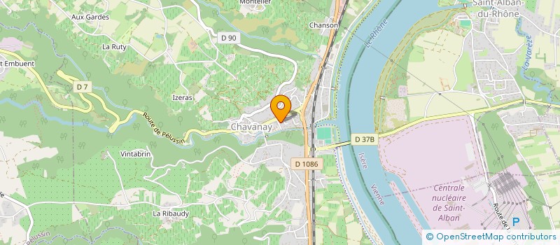 localisation de l'entreprise BATMONKEY  CHAVANAY