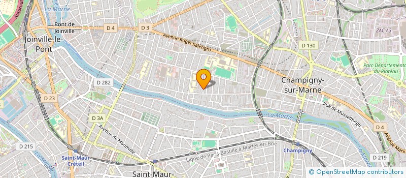 localisation de l'entreprise BATNICO&RENOVATION à CHAMPIGNY-SUR-MARNE