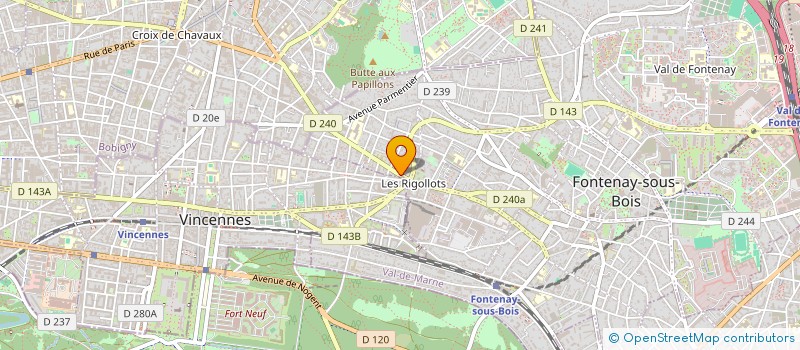 localisation de l'entreprise BATNINI ASSISTANCE TECHNIQUE à FONTENAY-SOUS-BOIS