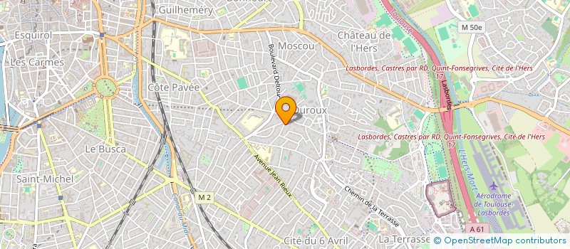 localisation de l'entreprise BATO à TOULOUSE