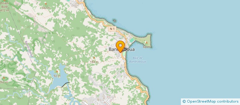 localisation de l'entreprise BATOI à BANDRABOUA