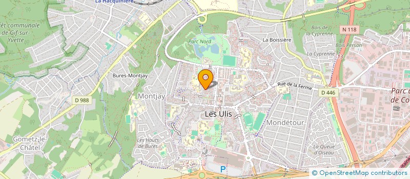 localisation de l'entreprise BATOM GENERAL à LES ULIS
