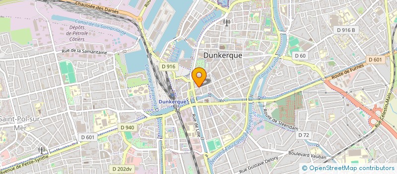 localisation de l'entreprise BATOM'S à DUNKERQUE
