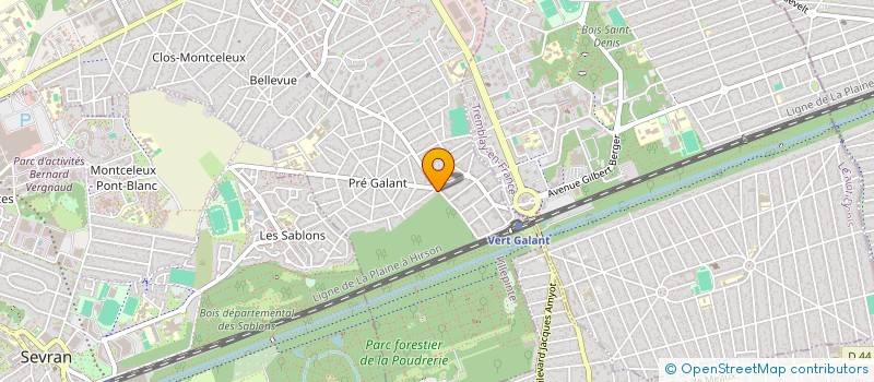 localisation de l'entreprise BATOMO à VILLEPINTE