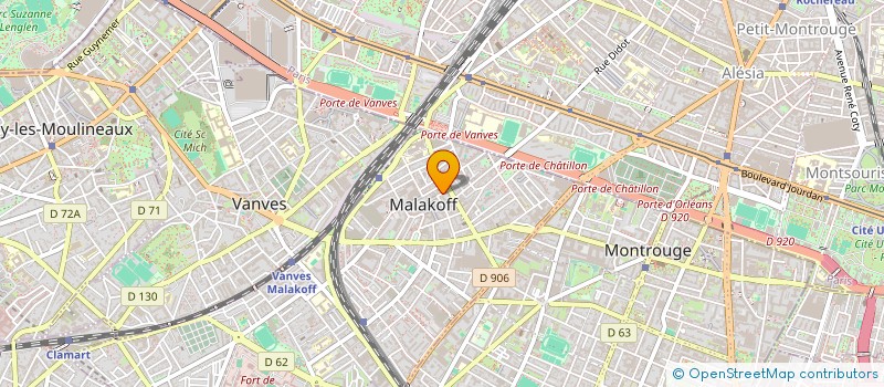 localisation de l'entreprise BATON DE PAROLE à MALAKOFF
