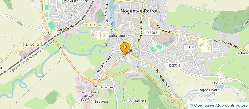 localisation de l'entreprise BATON ROMPU à NOGENT-LE-ROTROU