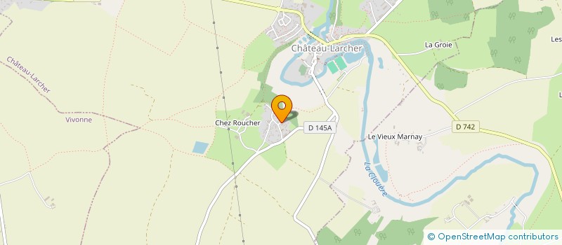 localisation de l'entreprise BATON ROUGE  CHATEAU-LARCHER