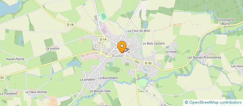localisation de l'entreprise BATONS NORDIQUES DE L ERDRE  RIAILLE