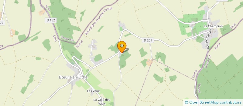 localisation de l'entreprise BATOU ET CIE  BURS-EN-OTHE