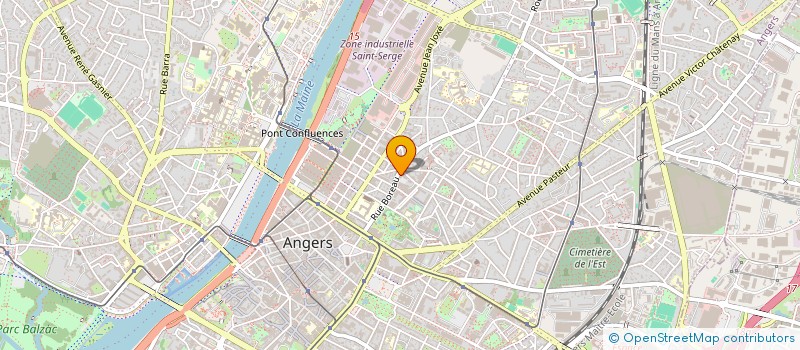 localisation de l'entreprise BATOUL DAAS à ANGERS