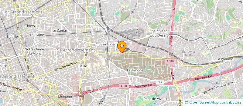 localisation de l'entreprise BATOUNINI à MARSEILLE