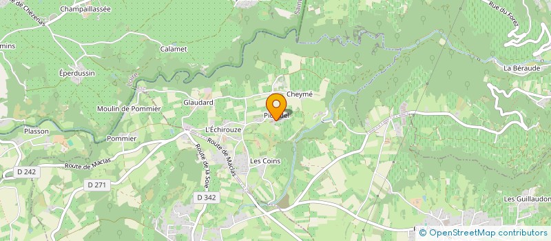 localisation de l'entreprise BATP SERVICES  CHARNAS