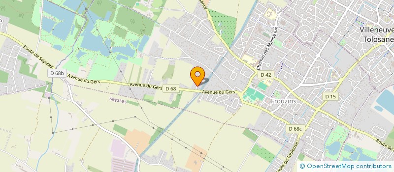 localisation de l'entreprise BATPRIMO  FROUZINS