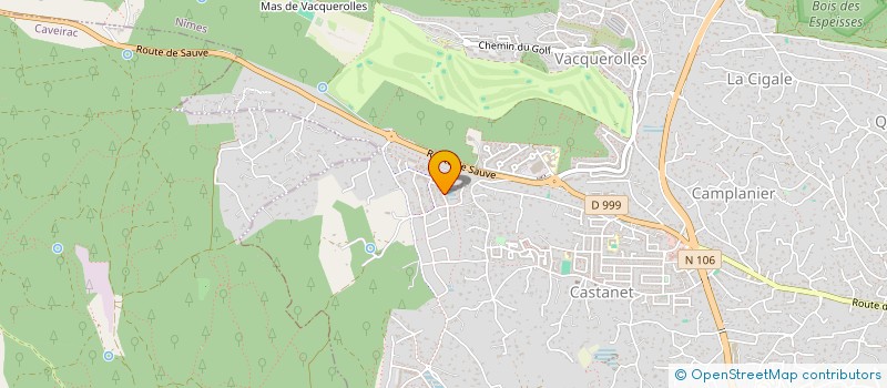 localisation de l'entreprise BATPV  NIMES