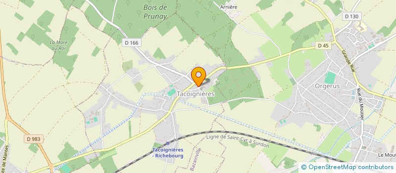 localisation de l'entreprise BATRAIFLA  PRUNAY-LE-TEMPLE