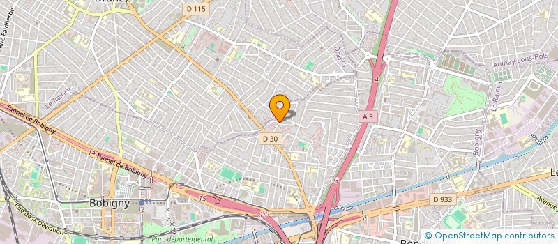 localisation de l'entreprise BATRANS à BOBIGNY