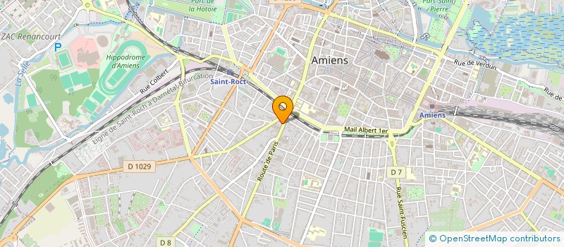localisation de l'entreprise BATRAVAUX  AMIENS