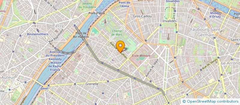 localisation de l'entreprise BATSHEVA  PARIS