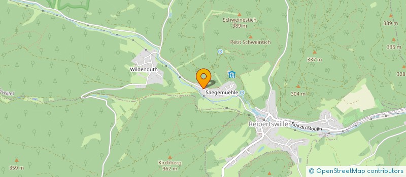 localisation de l'entreprise BATT  REIPERTSWILLER