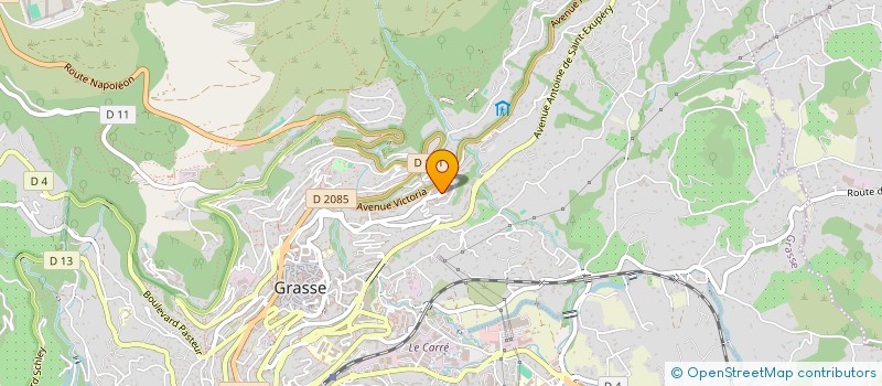 localisation de l'entreprise BATT IMMO à GRASSE