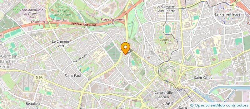 localisation de l'entreprise BATT PROJECTS à CAEN