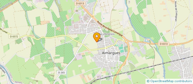 localisation de l'entreprise BATT TERRASSEMENT à AIMARGUES