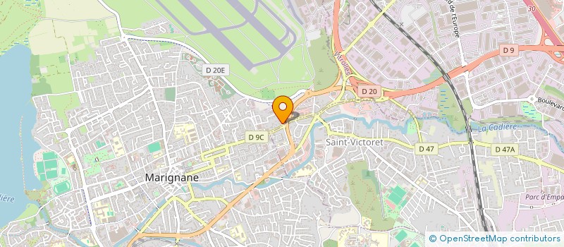 localisation de l'entreprise BATTAGLIA ET FILS  MARIGNANE