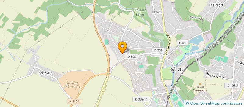 localisation de l'entreprise BATTANTES ROSES à LEVES
