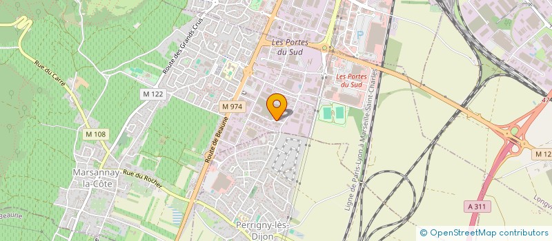 localisation de l'entreprise BATTAULT à MARSANNAY-LA-COTE