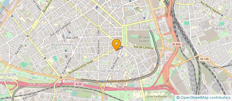 localisation de l'entreprise BATTEMENT PAR MINUTE à LILLE
