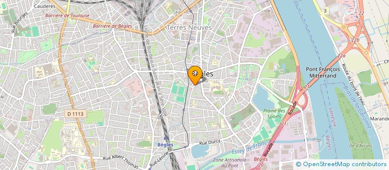 localisation de l'entreprise BATTERIE FANFARE à BEGLES