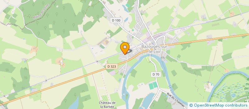 localisation de l'entreprise BATTERIE FANFARE DE BAZOUGES-SUR-LE-LOIR à BAZOUGES CRE SUR LOIR
