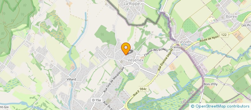 localisation de l'entreprise BATTERIE FANFARE LA DIVA à DIVONNE-LES-BAINS