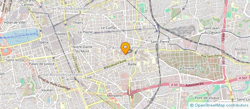 localisation de l'entreprise BATTERIES A DOMICILE à MARSEILLE