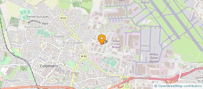 localisation de l'entreprise BATTERIES SERVICES & REGENERATION à COLOMIERS