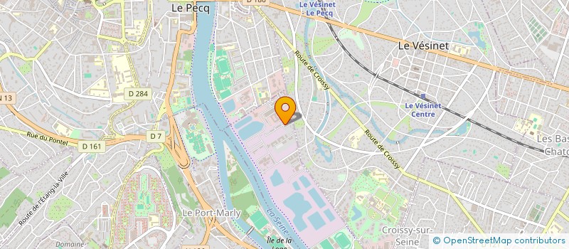 localisation de l'entreprise BATTEX INGENIERIE à CROISSY-SUR-SEINE