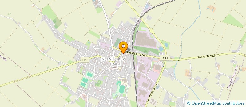 localisation de l'entreprise BATTIKO CHARPENTE à NEUVILLE-AUX-BOIS