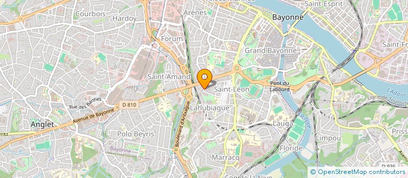 localisation de l'entreprise BATTIPIA à BAYONNE