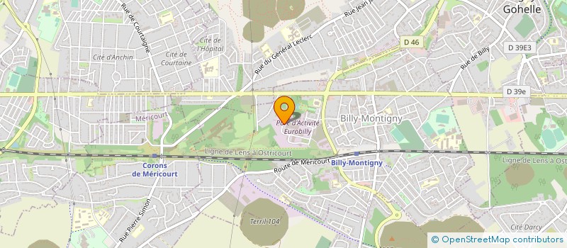 localisation de l'entreprise BATTISCOPA à BILLY MONTIGNY