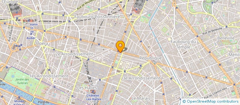 localisation de l'entreprise BATTISTELLI & ASSOCIES  PARIS