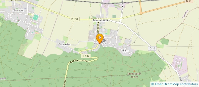 localisation de l'entreprise BATTISTON BREUIL LE SEC  CATENOY