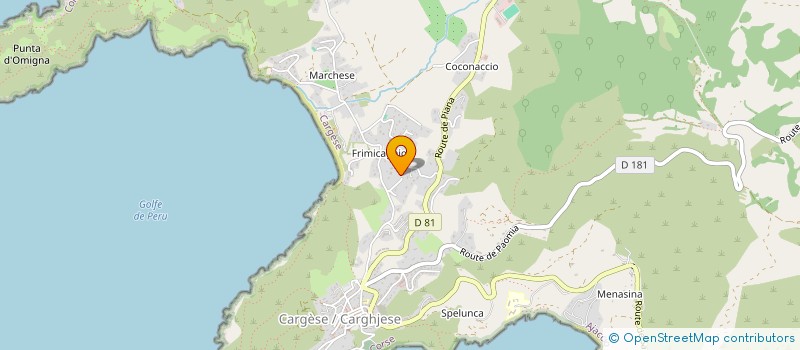 localisation de l'entreprise BATTISTU5RACING  CARGESE