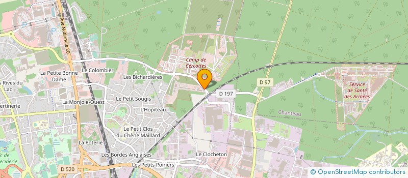 localisation de l'entreprise BATTLE NOGENT à SARAN